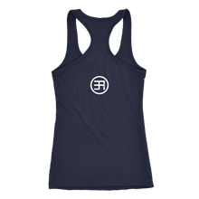 Load image into Gallery viewer, Showroom Standard Def Racerback Tank WHITE print
