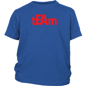 tEAm Youth T-Shirt  BLACK Print