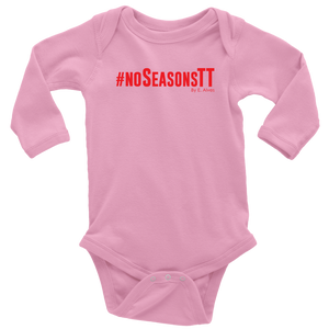 No Seasons Baby Bodysuit RED print