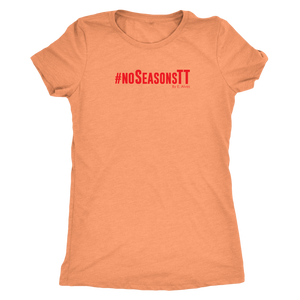 No Seasons RED Print Womens