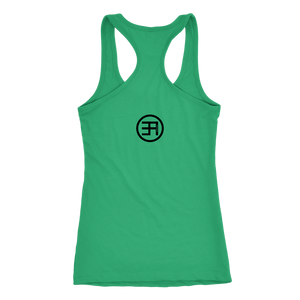 Showroom Standard  Def Racerback Tank BLK print
