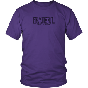 Grateful Unisex Shirt BLK Print