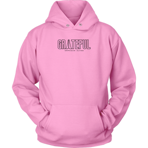 Grateful Unisex Hoodie BLK Print