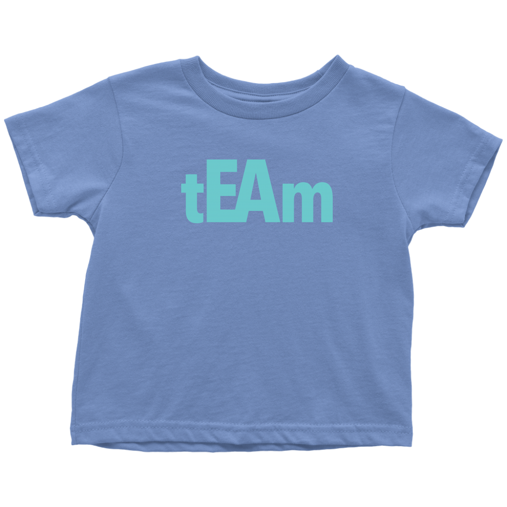 tEAm Toddler T-Shirt  BLACK Print