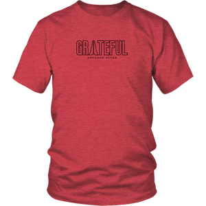 Grateful Unisex Shirt BLK Print
