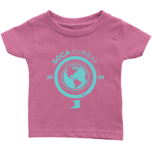 Load image into Gallery viewer, Soca Global Infant T-Shirt TURQ print
